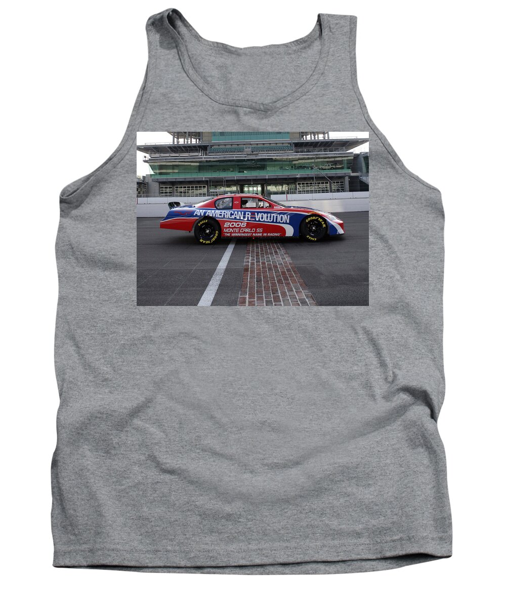 Nascar Tank Top featuring the digital art Nascar #1 by Super Lovely