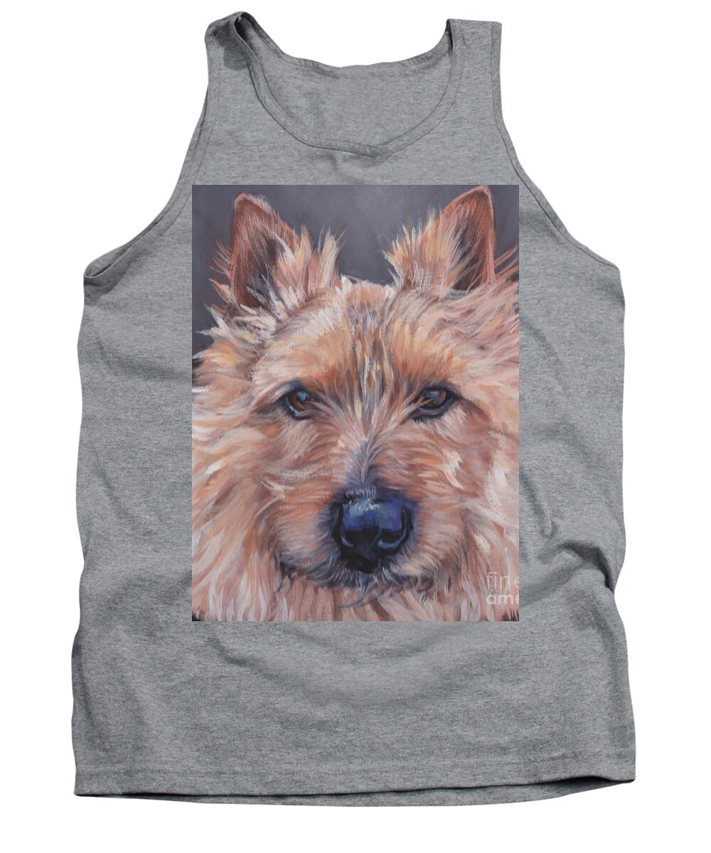Norwich Terrier Tank Top featuring the painting Norwich Terrier #1 by Lee Ann Shepard