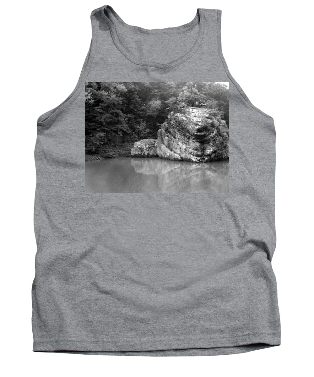 Ansel Adams Tank Top featuring the photograph Rock #1 by Curtis J Neeley Jr