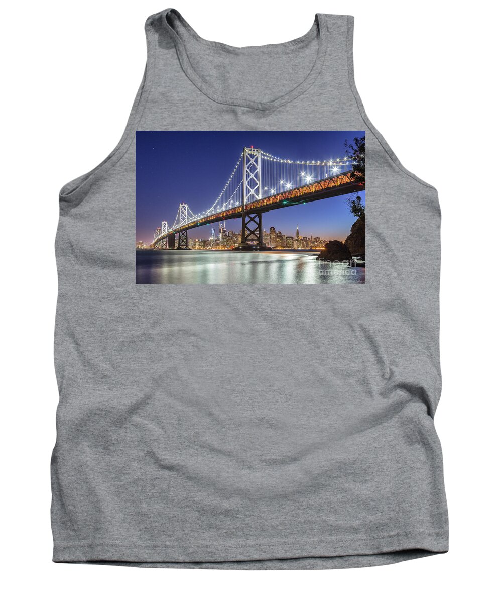America Tank Top featuring the photograph San Francisco City Lights #1 by JR Photography