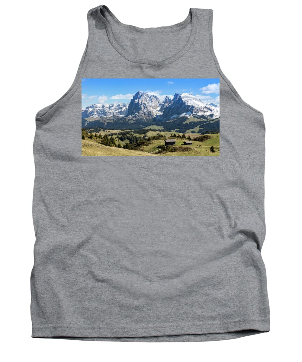 Nature Tank Top featuring the photograph Sasso Lungo And Sasso Piatto #1 by Andreas Levi