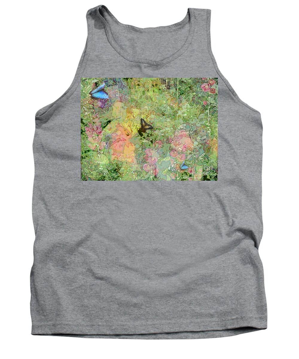 Photography Tank Top featuring the photograph Summer Pastels by Kathie Chicoine