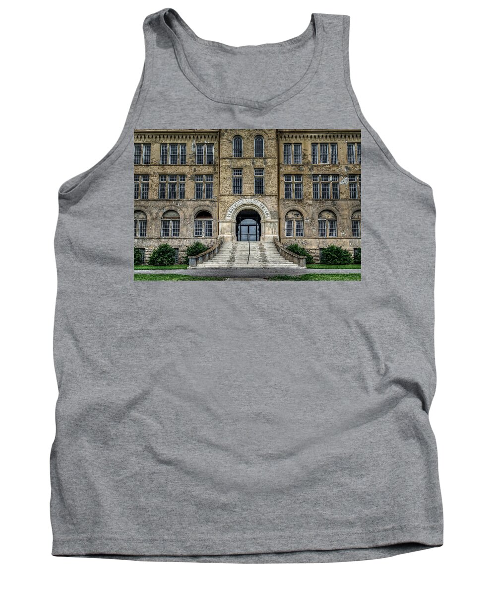 Adult Tank Top featuring the photograph Tennessee State Penitentiary #1 by Brett Engle