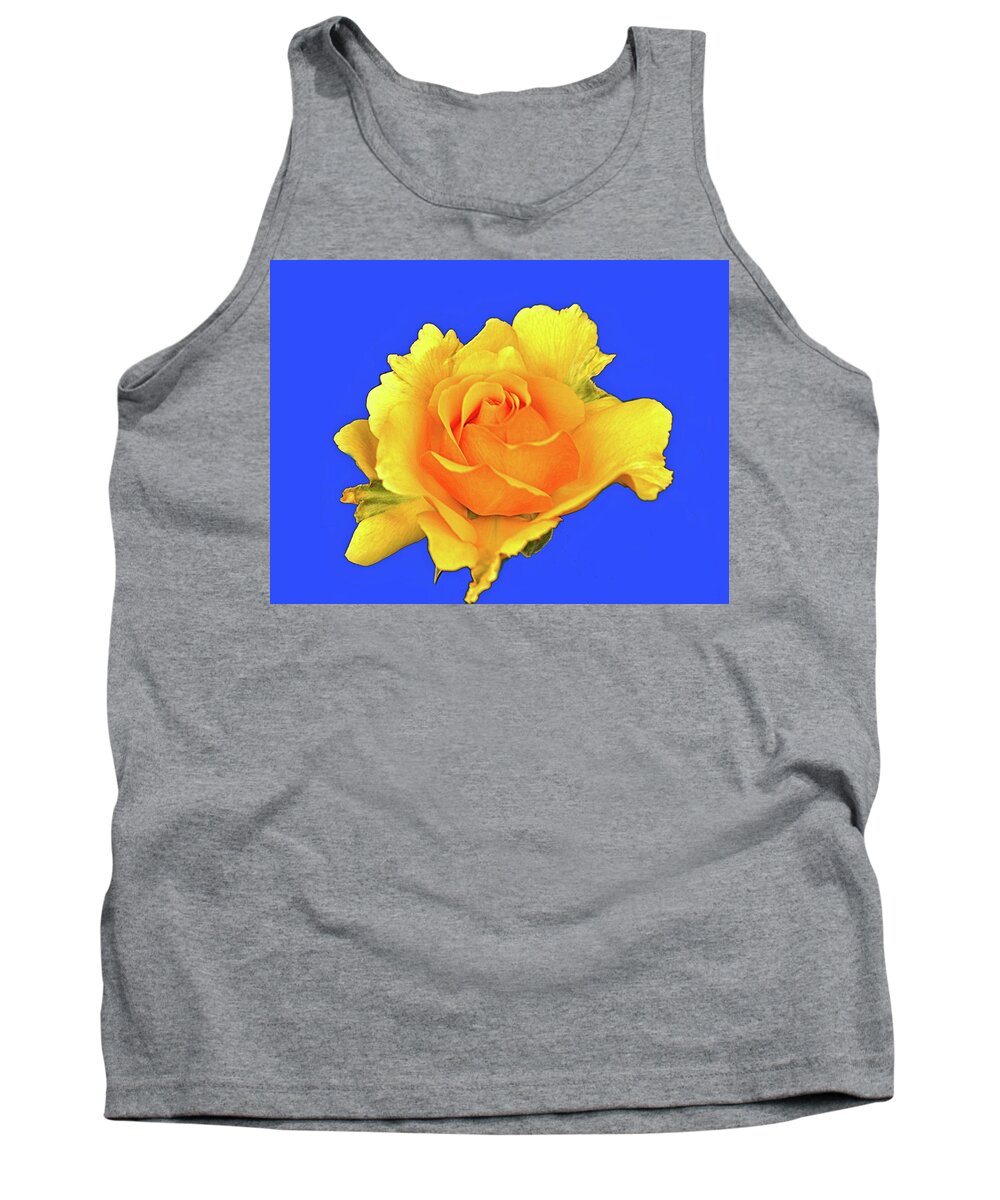 Roses Tank Top featuring the photograph The Rose #1 by Richard Denyer