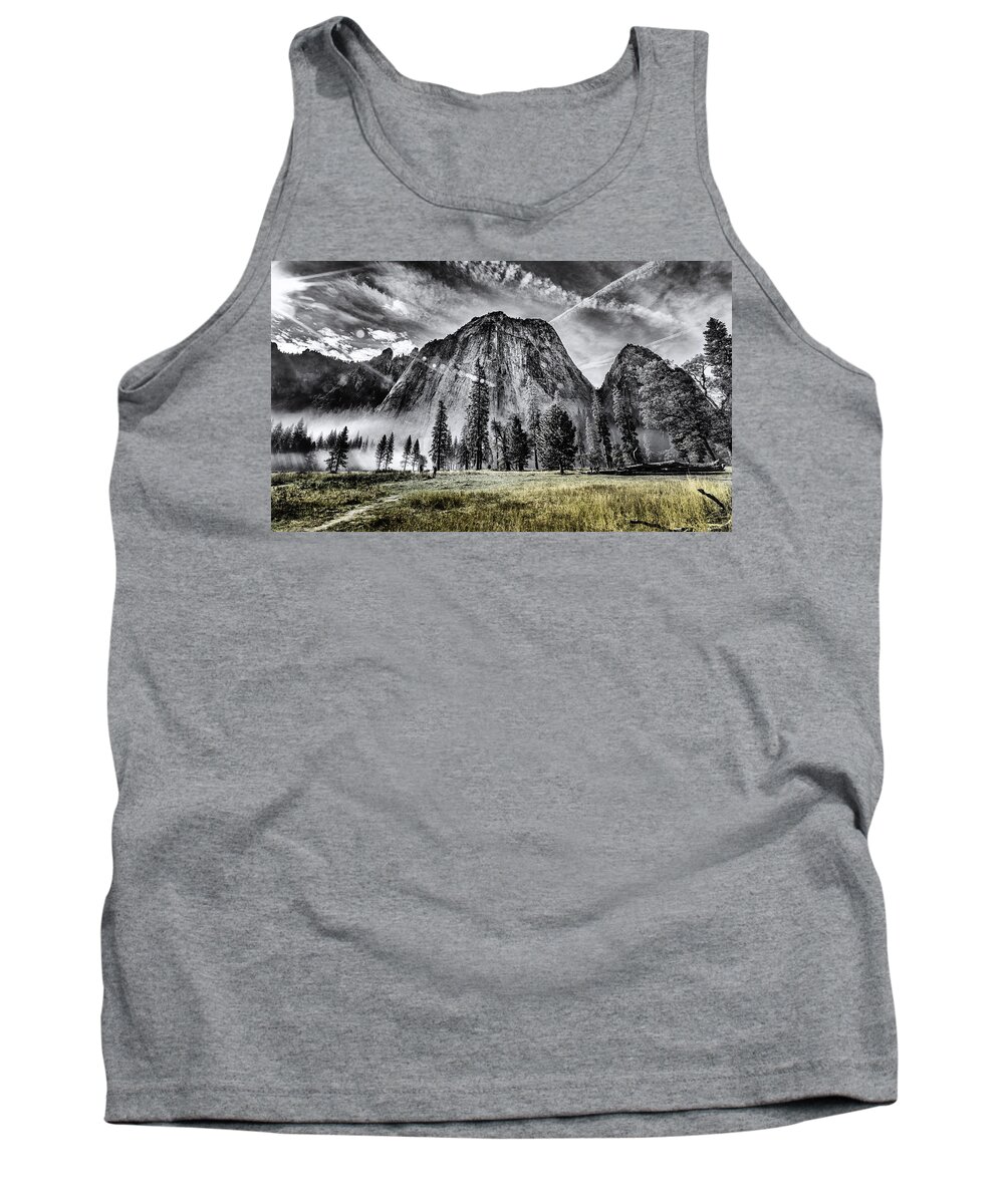 Landscape Tank Top featuring the photograph Yosemite Dawn #1 by Chris Cousins