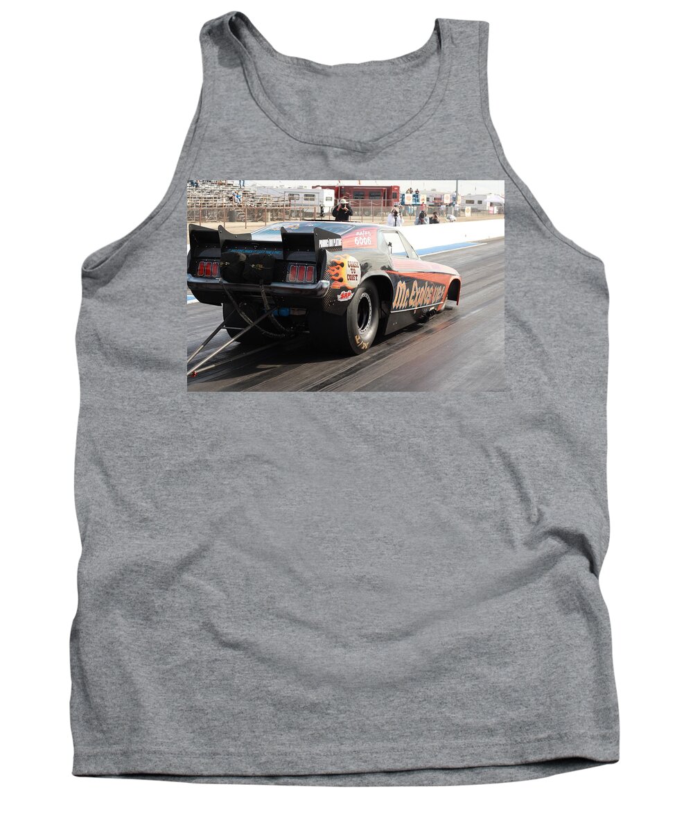 Funny Car Tank Top featuring the photograph Funny Car #11 by Jackie Russo