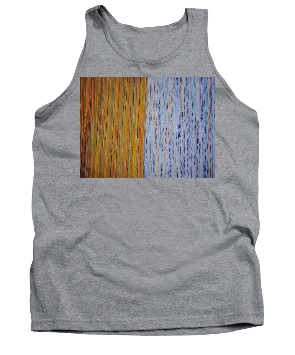 Inspirational Tank Top featuring the painting Identity #11 by Kyung Hee Hogg