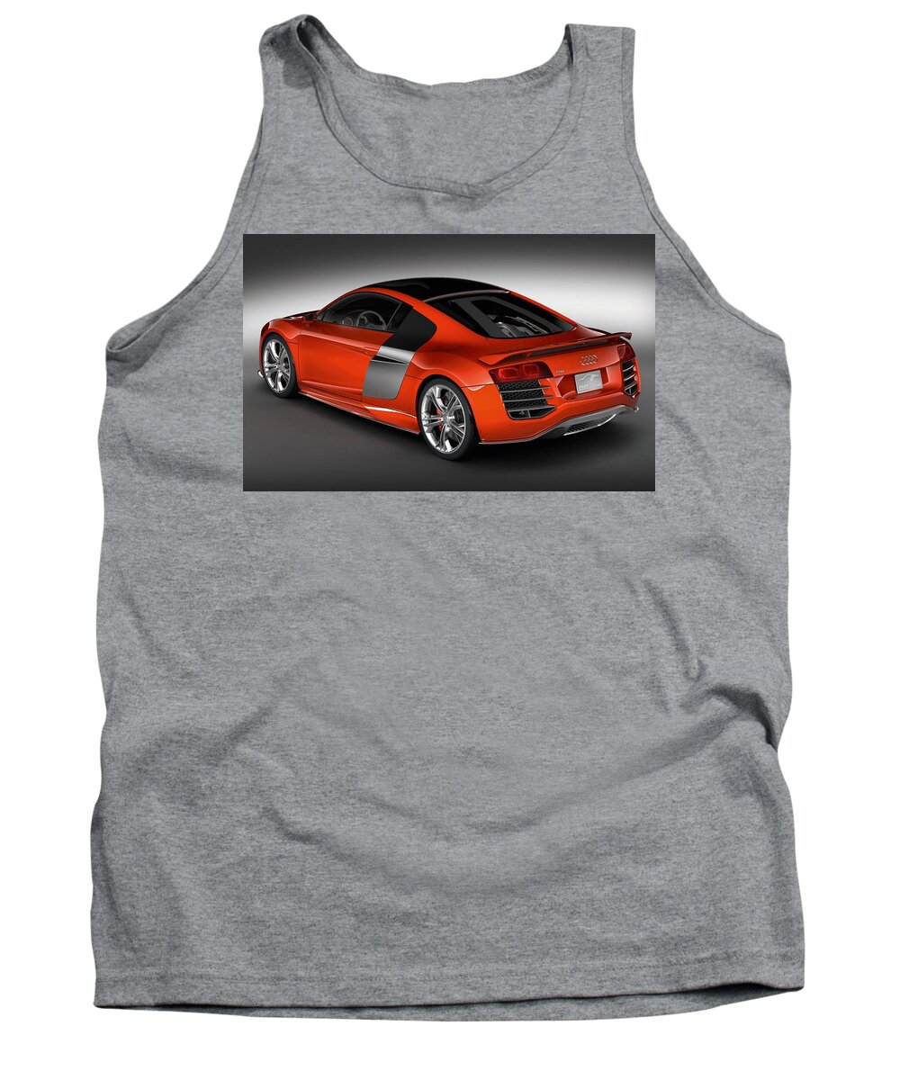 Audi Tank Top featuring the digital art Audi #12 by Super Lovely