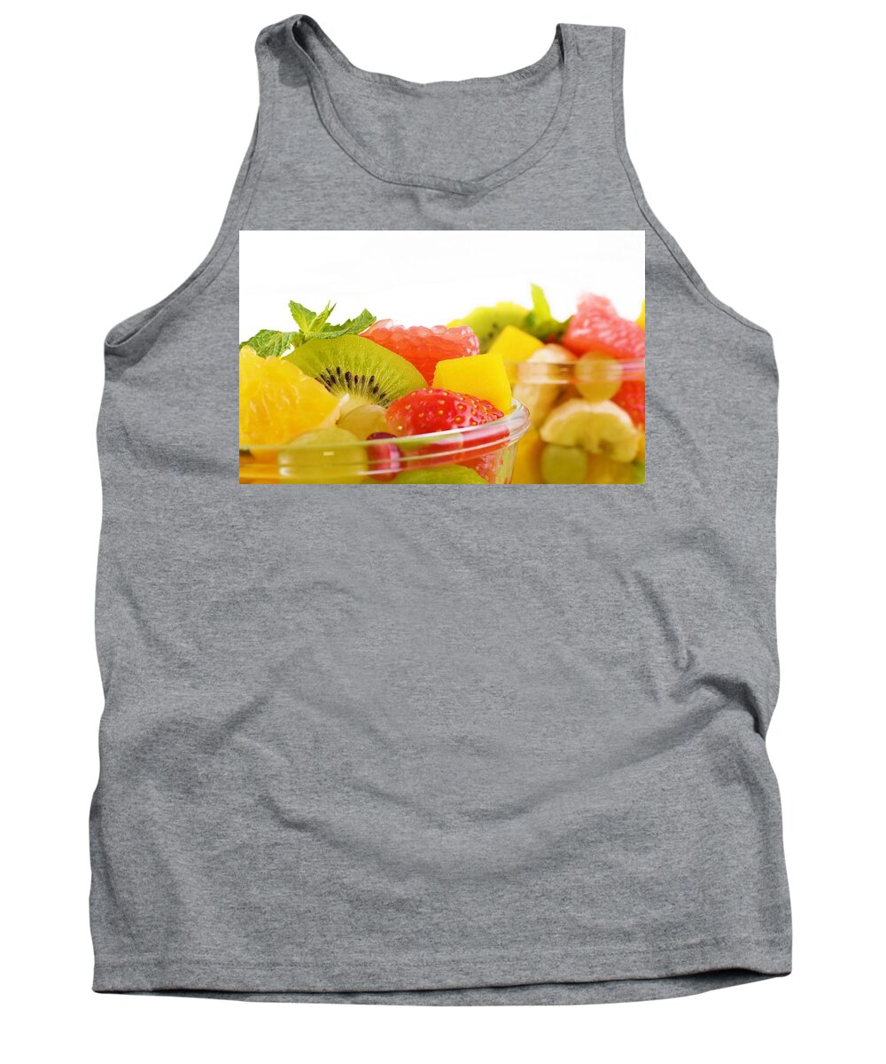 Fruit Tank Top featuring the digital art Fruit #12 by Super Lovely