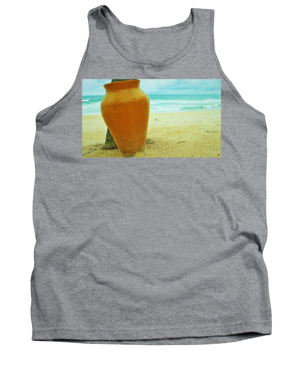 Beach Tank Top featuring the photograph Beach #14 by Jackie Russo