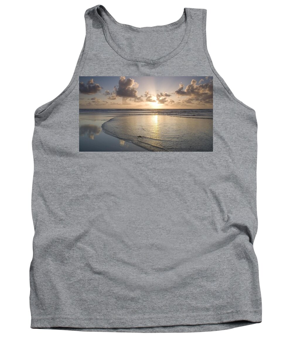 Sunrise Tank Top featuring the digital art Sunrise #19 by Super Lovely