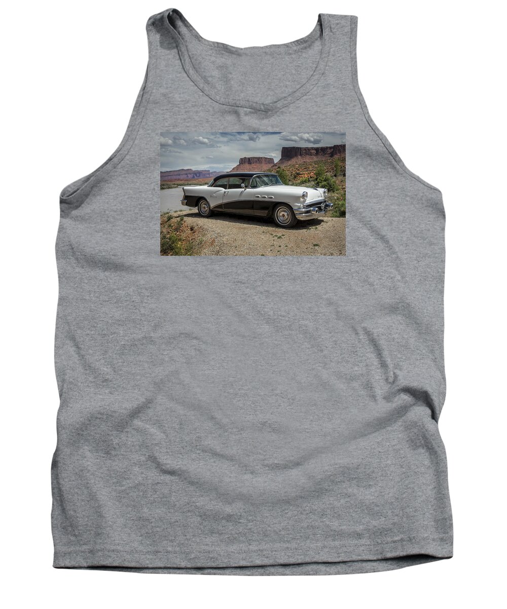 1956 Buick Special Tank Top featuring the photograph 1956 Buick Special by Lou Novick