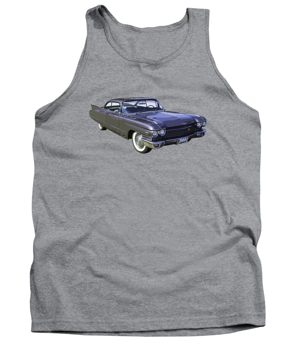 Car Tank Top featuring the photograph 1960 Cadillac - Classic Luxury Car by Keith Webber Jr