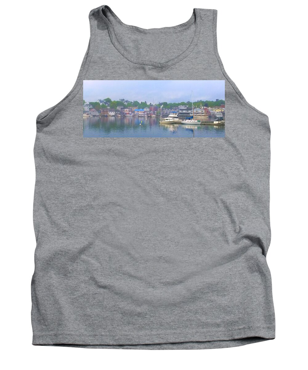 Booth Bay Tank Top featuring the photograph Booth Bay #2 by Lisa Dunn
