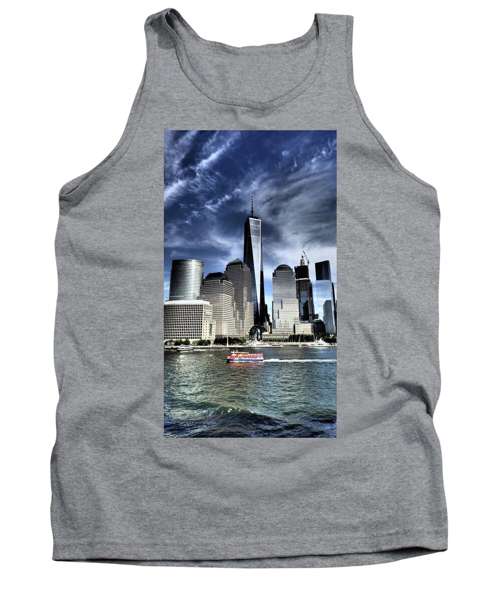 Dramatic Tank Top featuring the photograph Dramatic New York City #2 by Susan Jensen