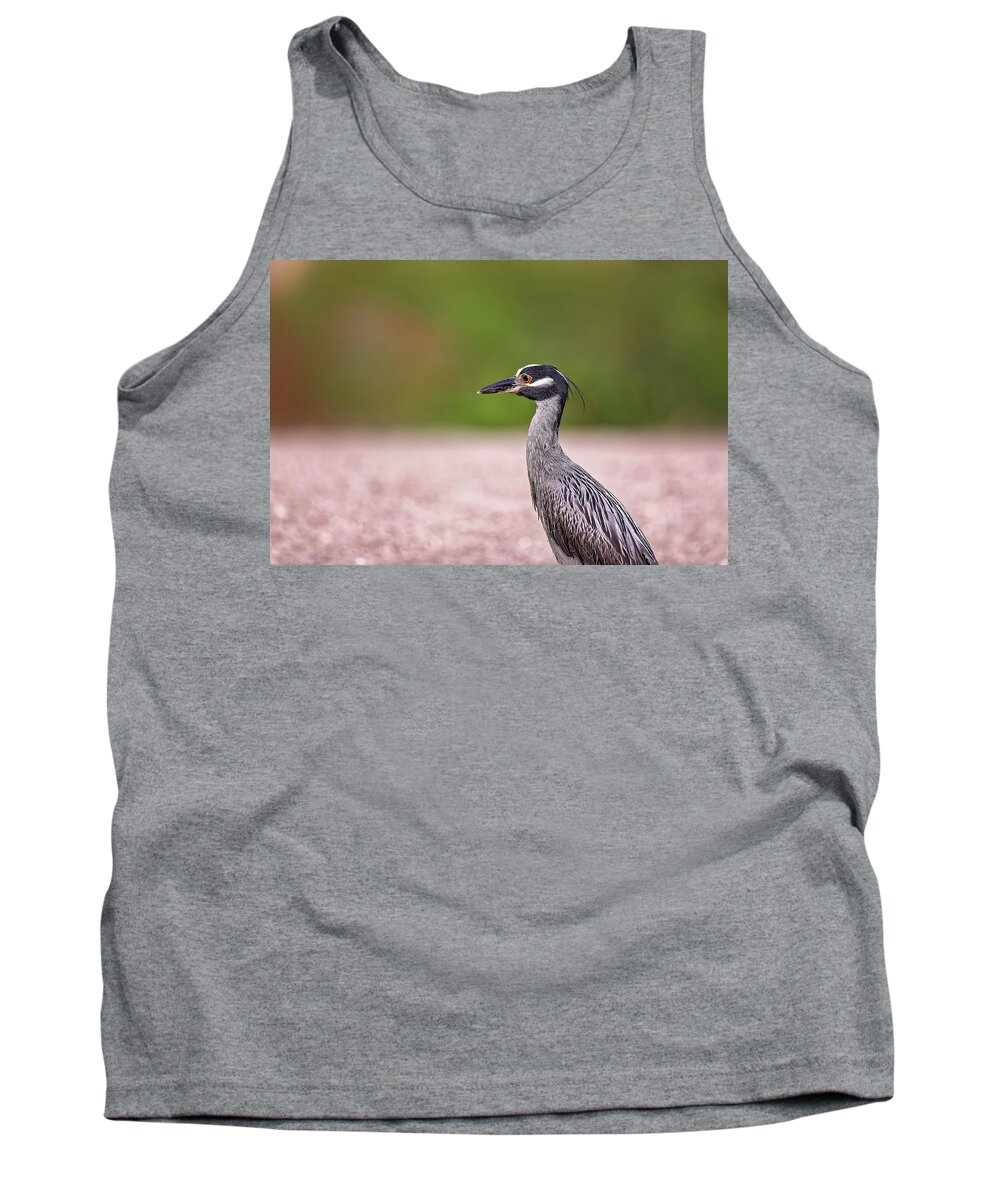 Animal Tank Top featuring the photograph Green Heron #2 by Peter Lakomy