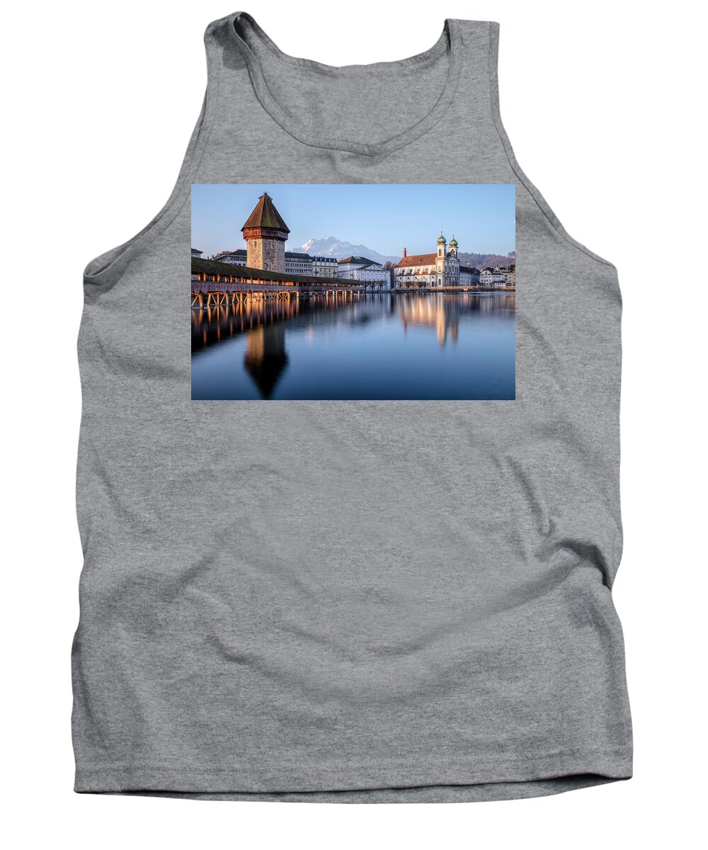 Lucerne Tank Top featuring the photograph Lucerne - Switzerland #2 by Joana Kruse