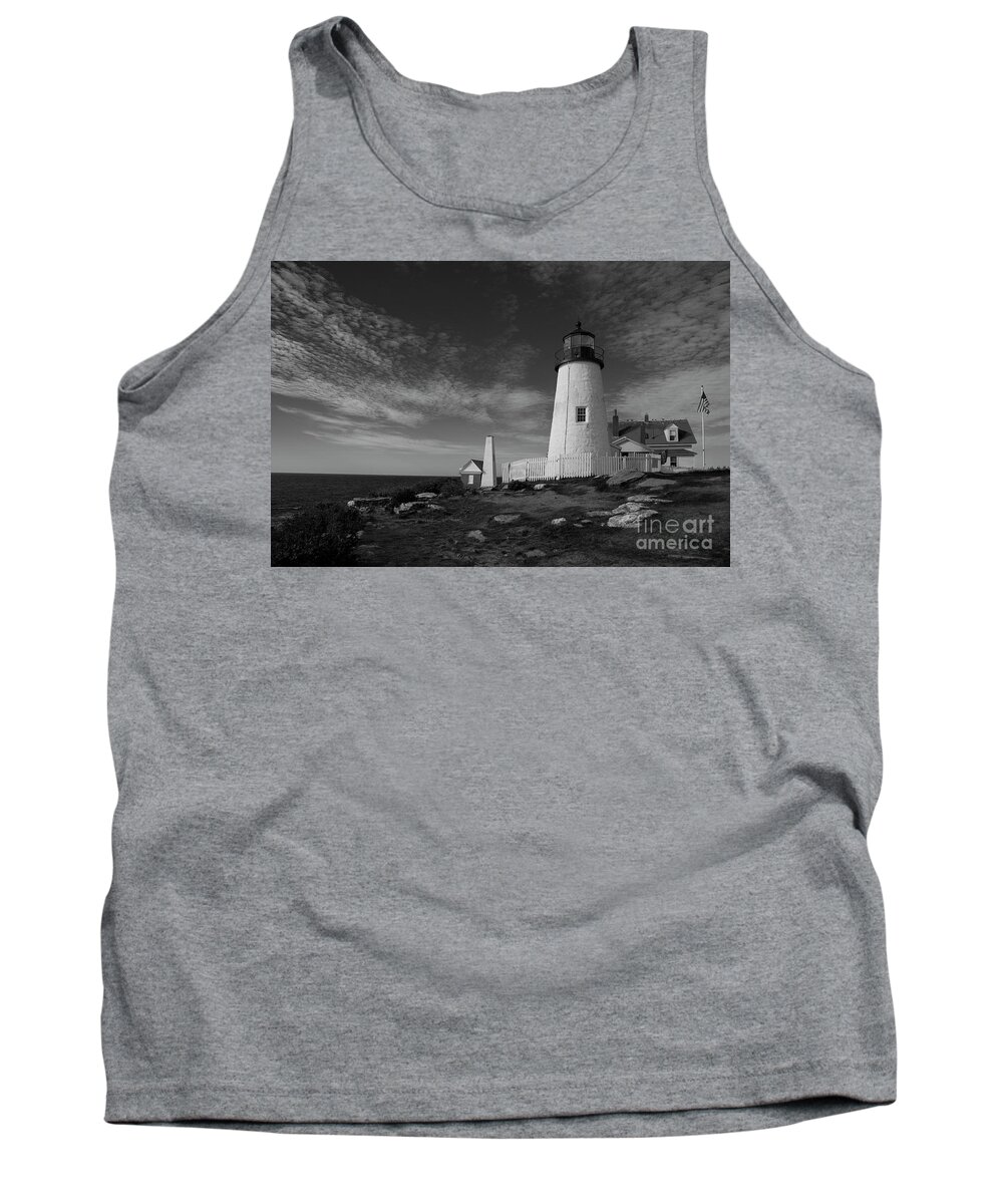 Pemaquid Tank Top featuring the photograph Pemaquid Lighthouse #2 by Timothy Johnson