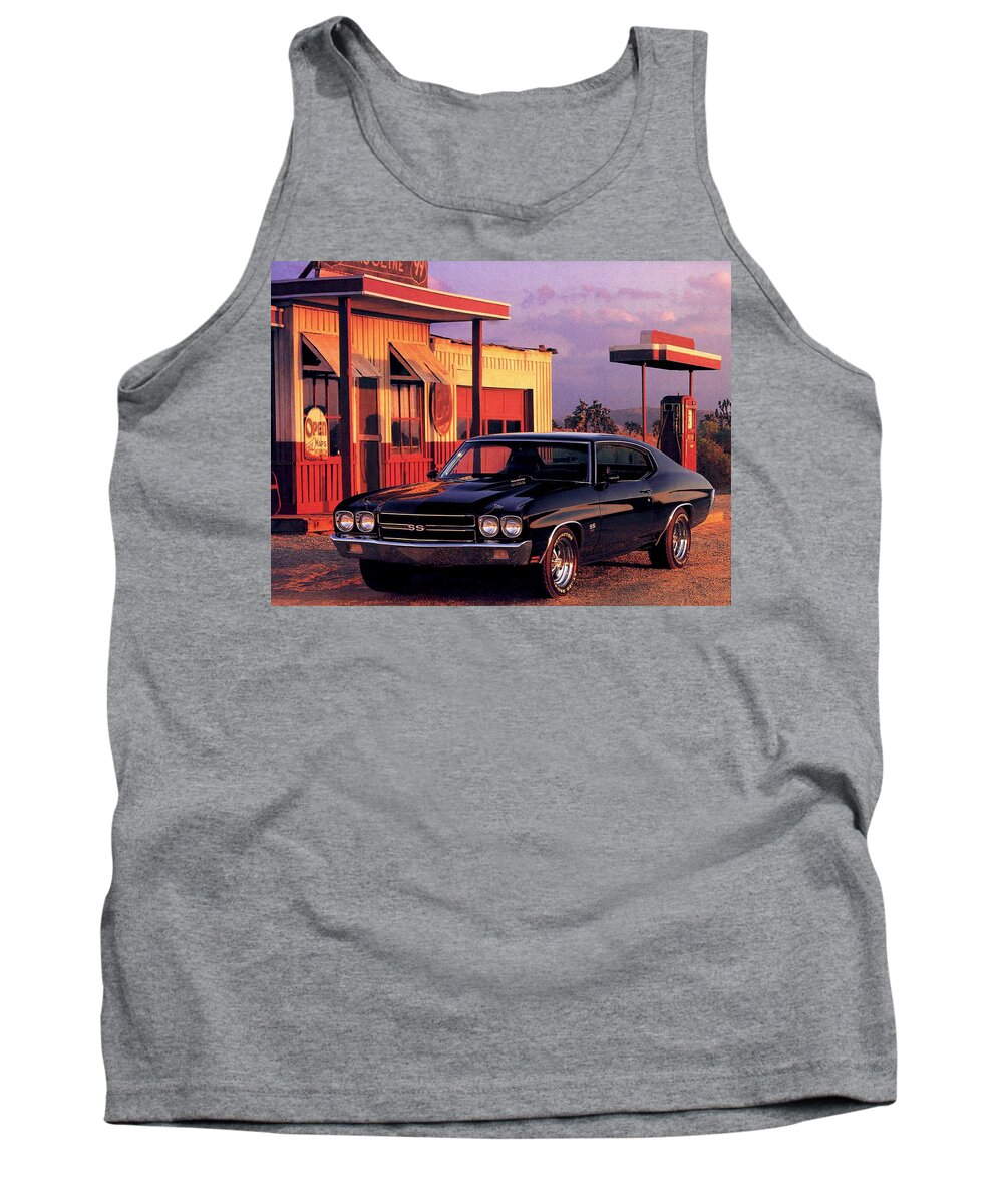 Chevrolet Tank Top featuring the photograph Chevrolet #21 by Jackie Russo