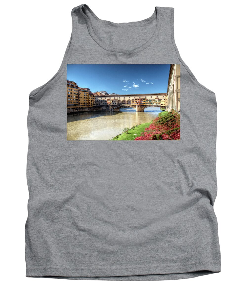 Florence Italy Tank Top featuring the photograph Florence Italy #28 by Paul James Bannerman