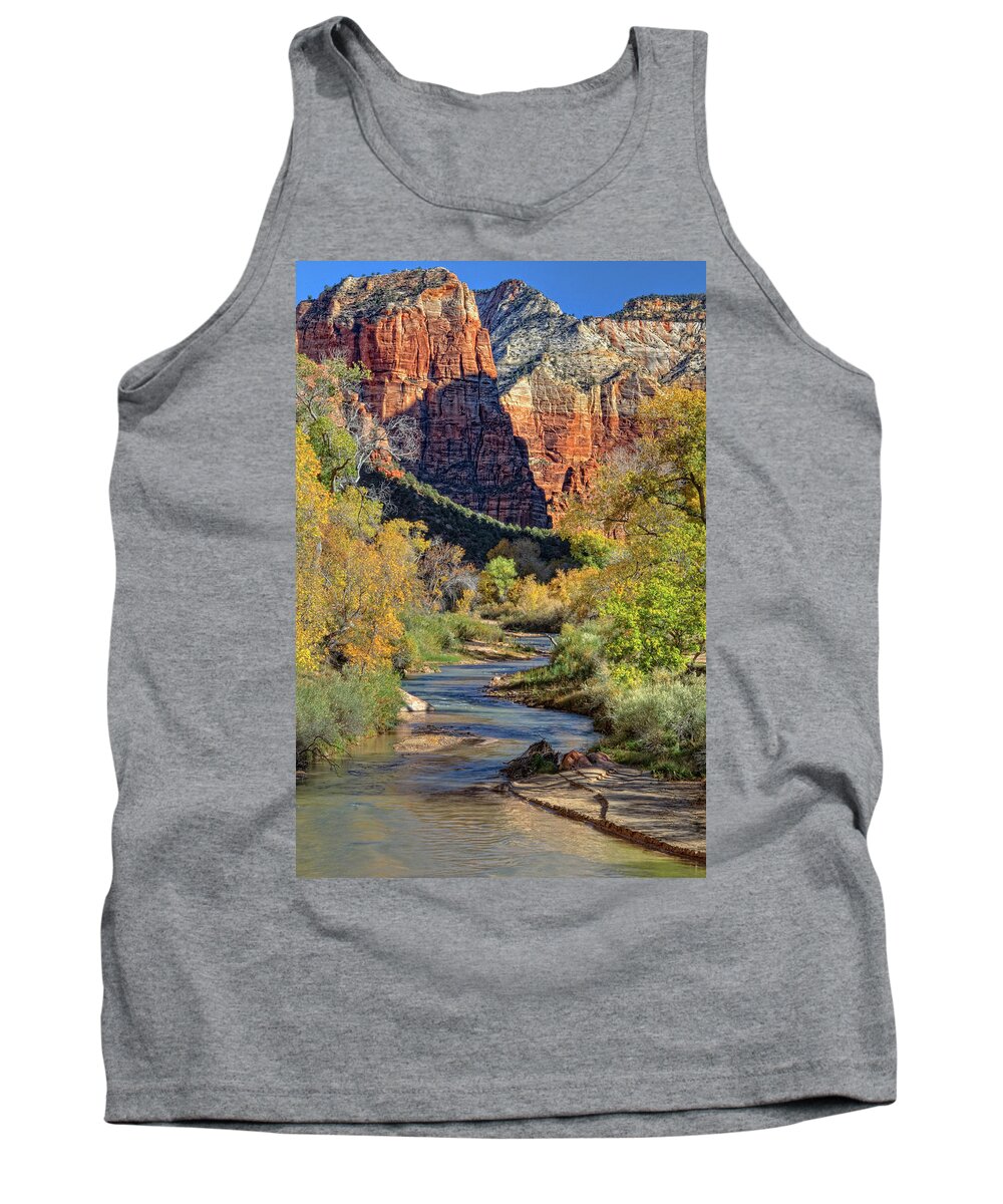 Zion National Park Tank Top featuring the photograph Zion National Park Utah #30 by Douglas Pulsipher