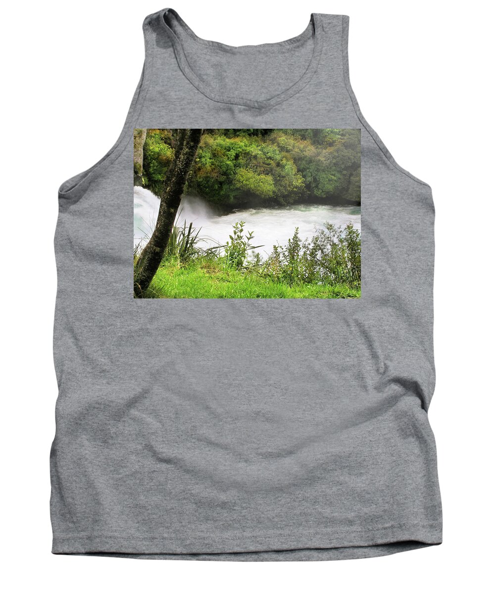 River Tank Top featuring the digital art River #33 by Super Lovely