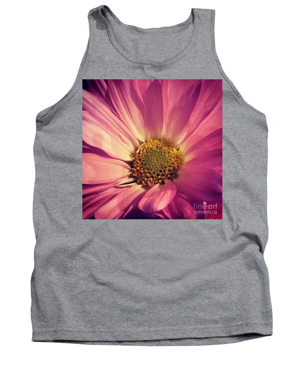 Pink Tank Top featuring the photograph Flower #4 by Deena Withycombe