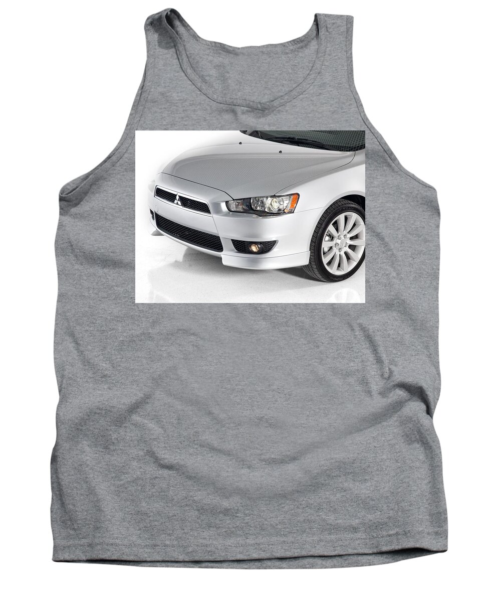 Mitsubishi Tank Top featuring the digital art Mitsubishi #4 by Super Lovely