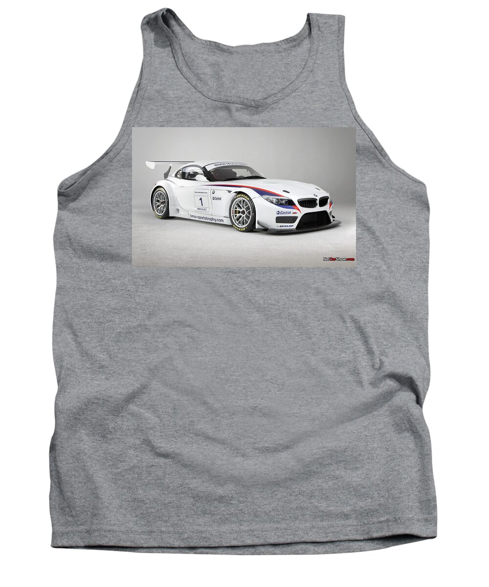 Vehicles Tank Top featuring the digital art Vehicles #4 by Super Lovely