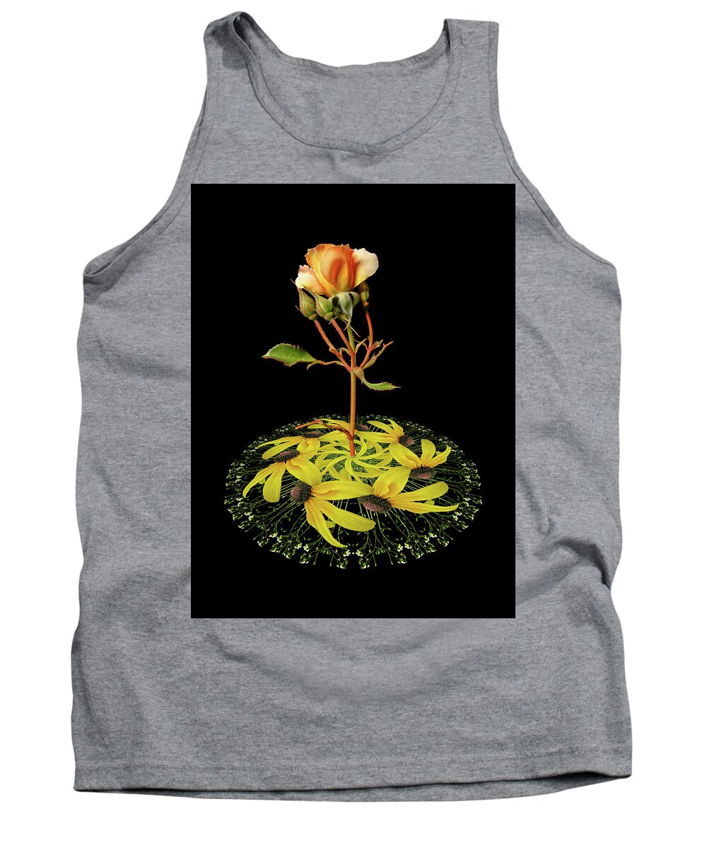Flowers Tank Top featuring the photograph 4407 by Peter Holme III