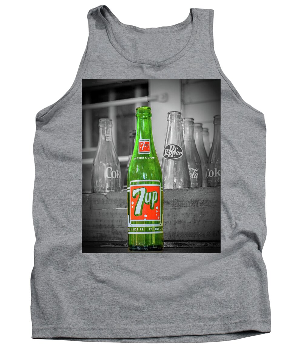7 Up Tank Top featuring the photograph 7 Up by Dennis Dugan