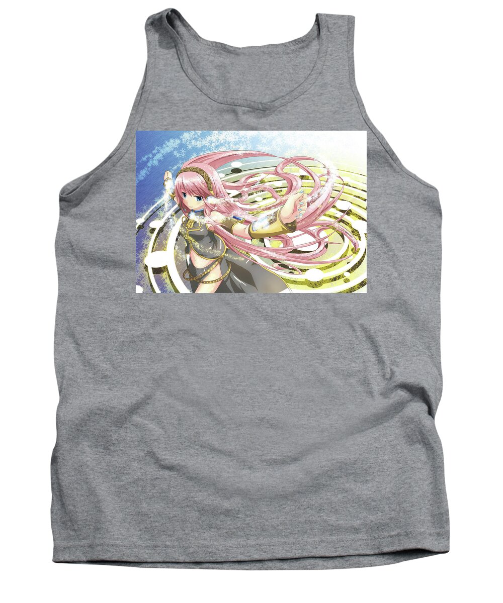 Vocaloid Tank Top featuring the digital art Vocaloid #87 by Super Lovely