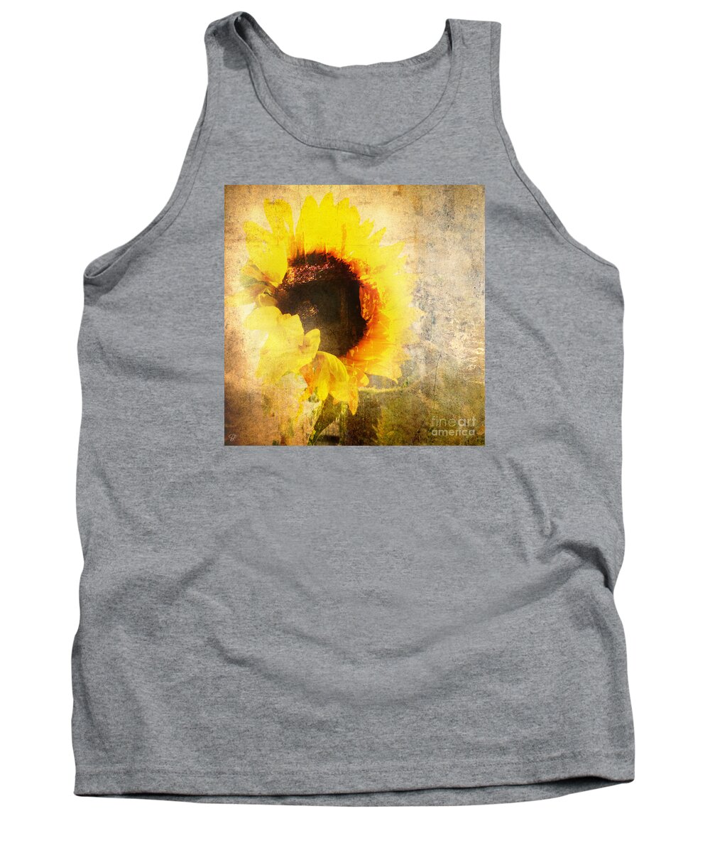 Manipulated Tank Top featuring the photograph A Memory of Summer by LemonArt Photography