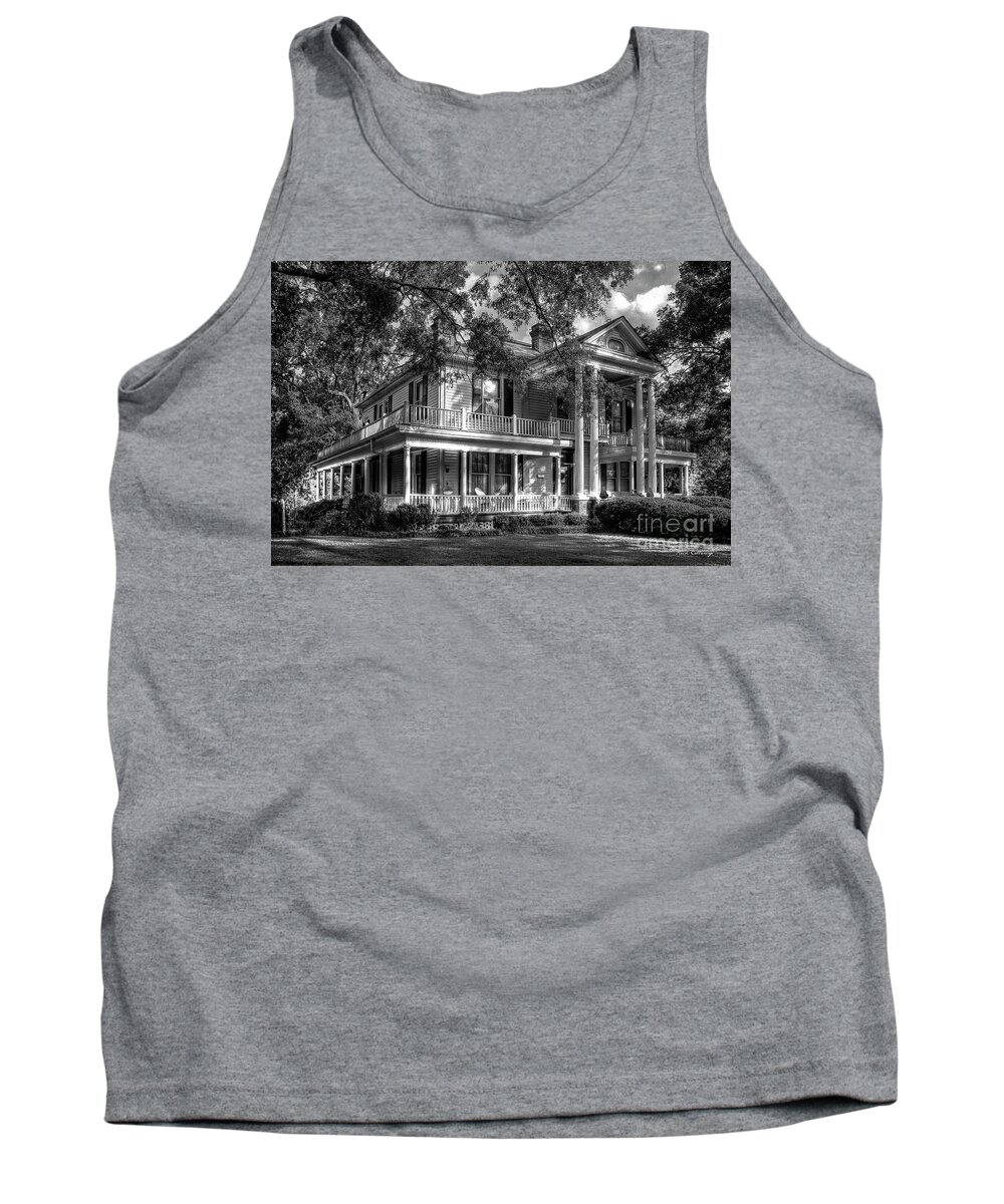 Reid Callaway Carlton Home Tank Top featuring the photograph A Southern Bell Too The Carlton House Art Southern Antebellum Art by Reid Callaway