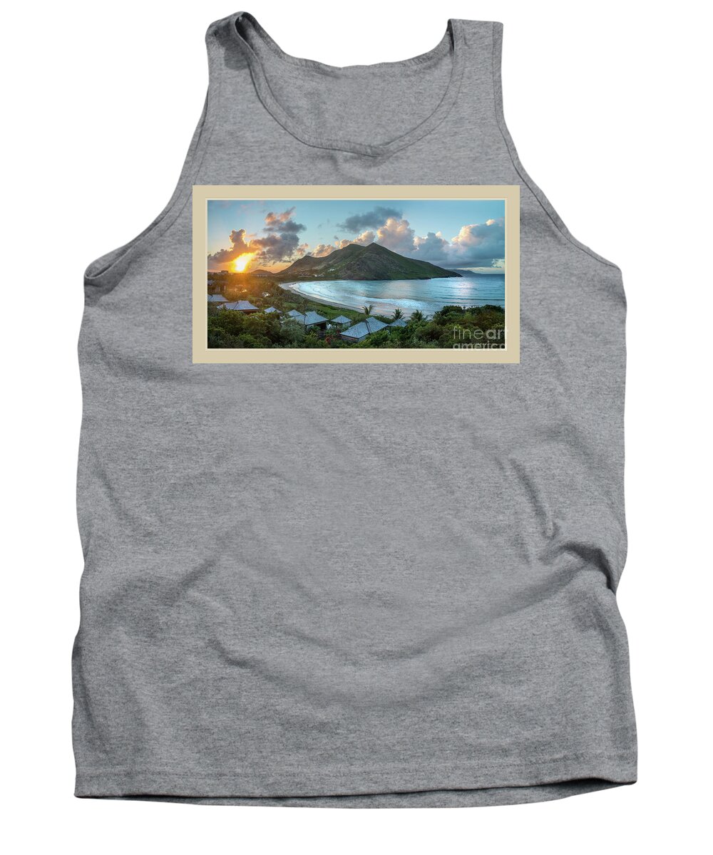 West Indies Tank Top featuring the photograph A sunset on Bay by Linda Olsen