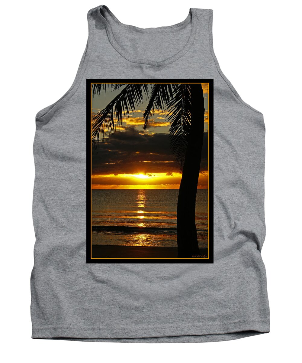 Landscape Tank Top featuring the photograph A Touch of Paradise by Holly Kempe