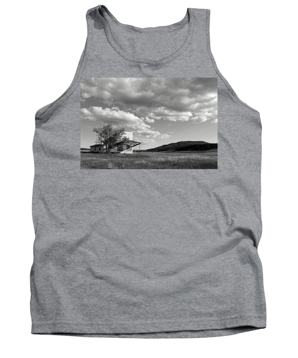 Abandoned Tank Top featuring the photograph Abandoned in Wyoming by Angela Moyer