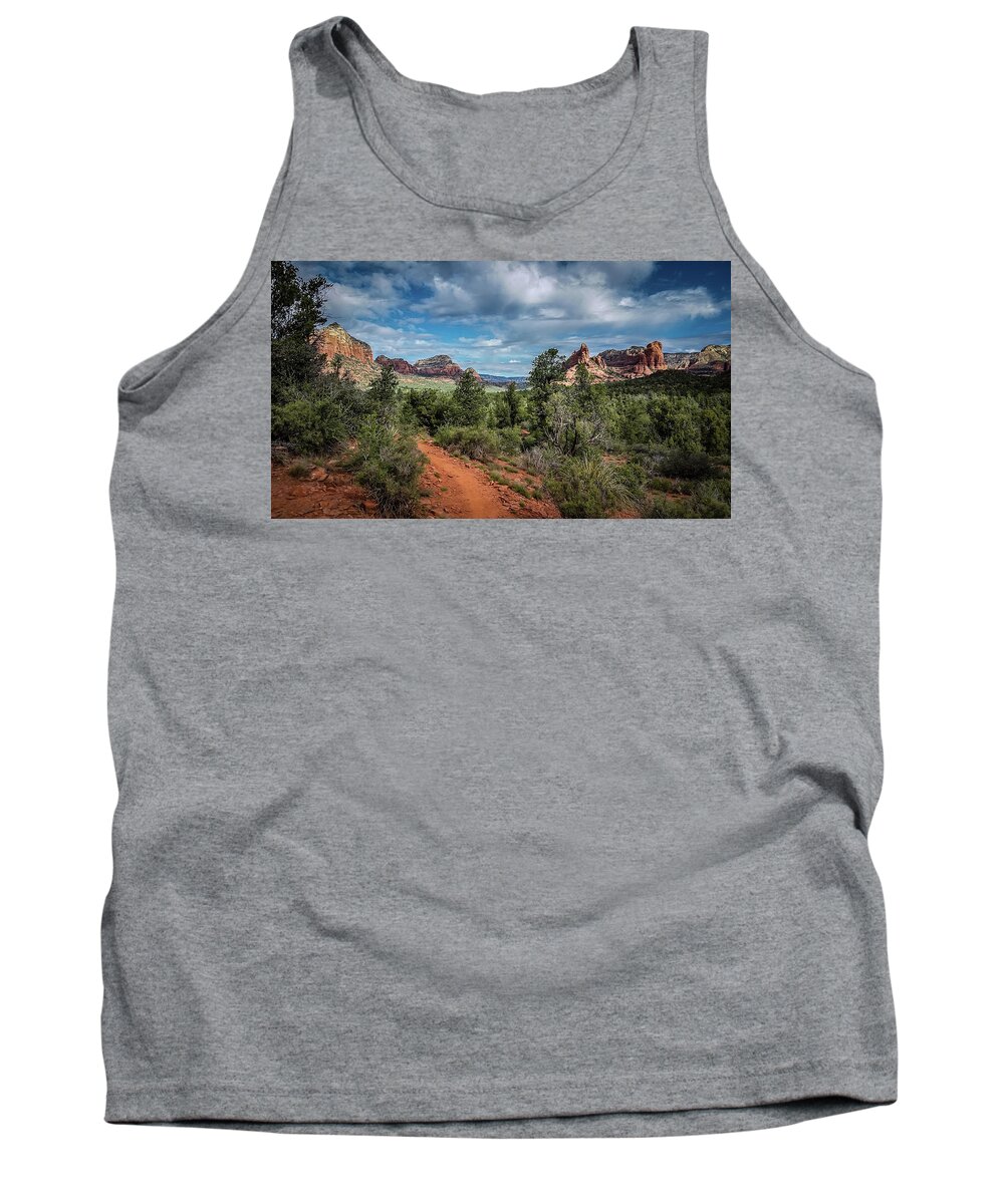 Landscape Tank Top featuring the photograph Walking with the Ancient Ones by Terry Ann Morris