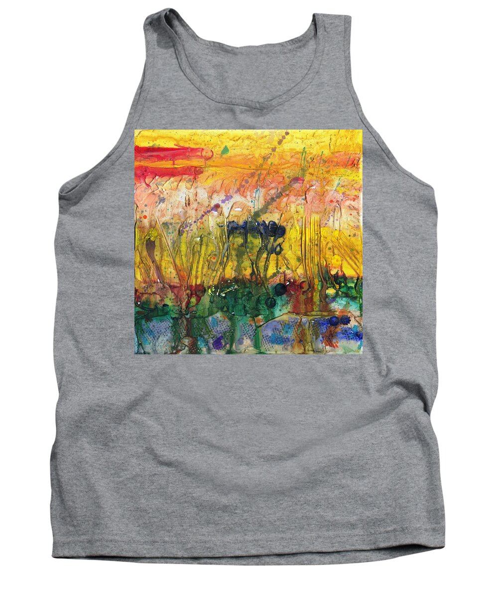 Agriculture Tank Top featuring the painting Agriculture by Phil Strang