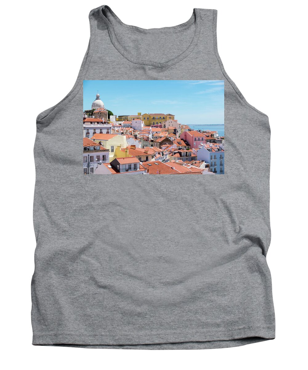 Alfama Tank Top featuring the photograph Alfama by Steven Richman