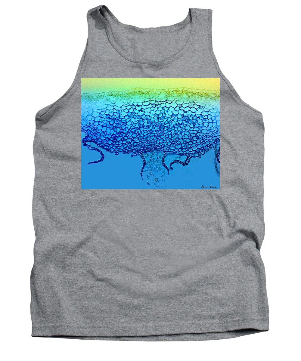 Microscopic Abstract Tank Top featuring the photograph Alien by Rein Nomm