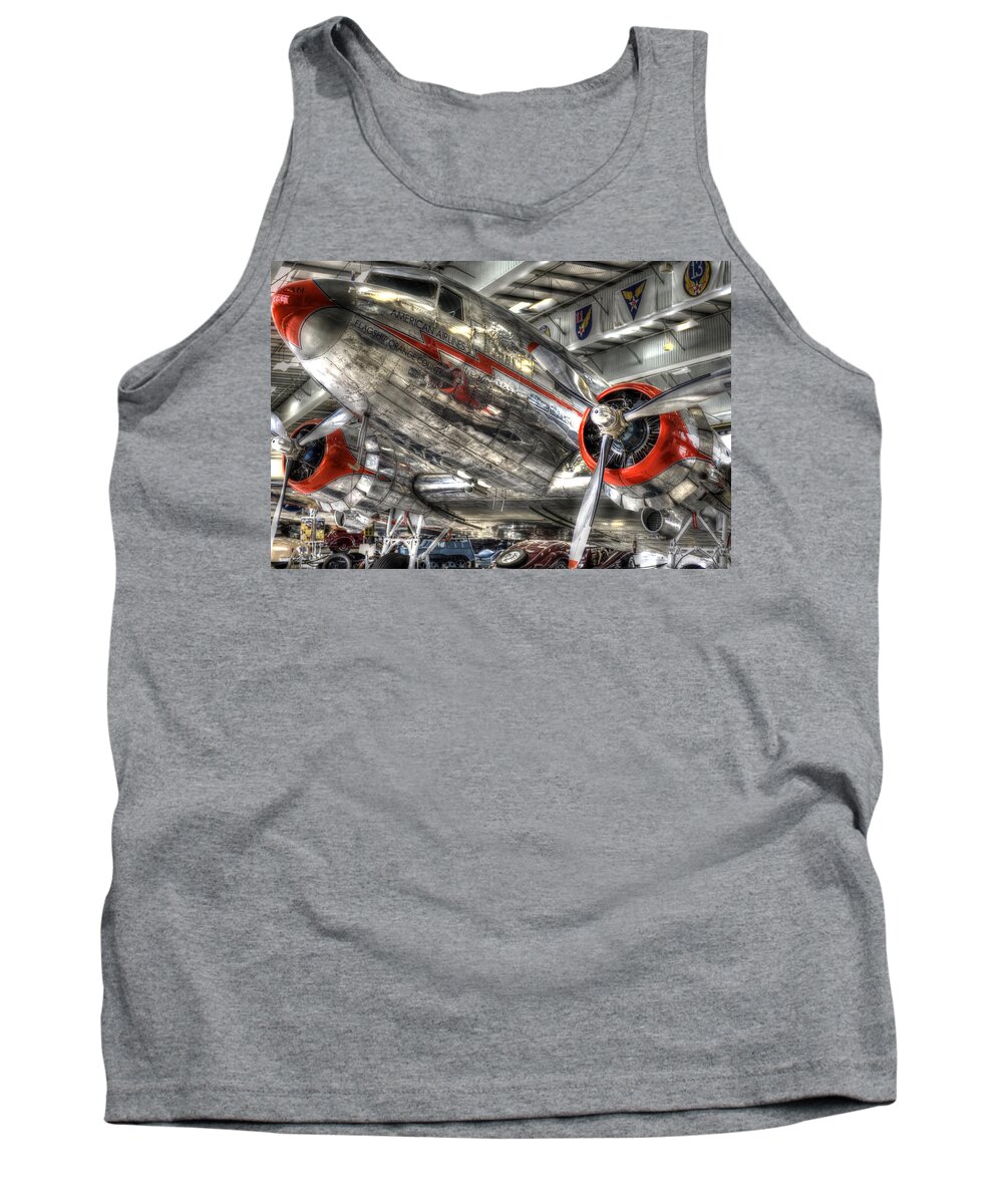 Plane Tank Top featuring the photograph American 6 by Craig Incardone