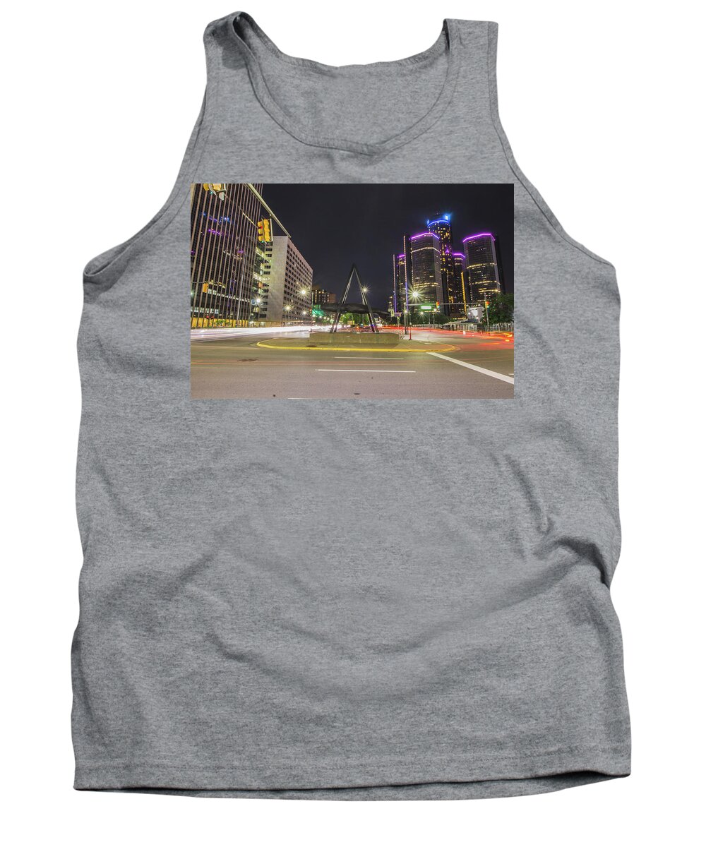 Detroit Tank Top featuring the photograph Around the Fist by Jay Smith