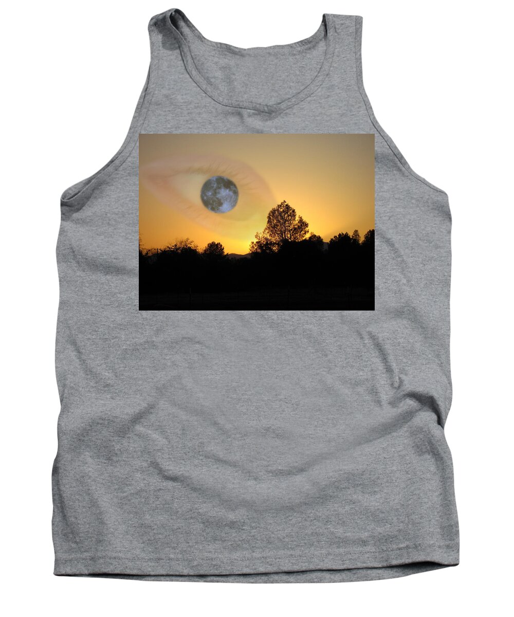 Eye Tank Top featuring the photograph As I See It by Joyce Dickens