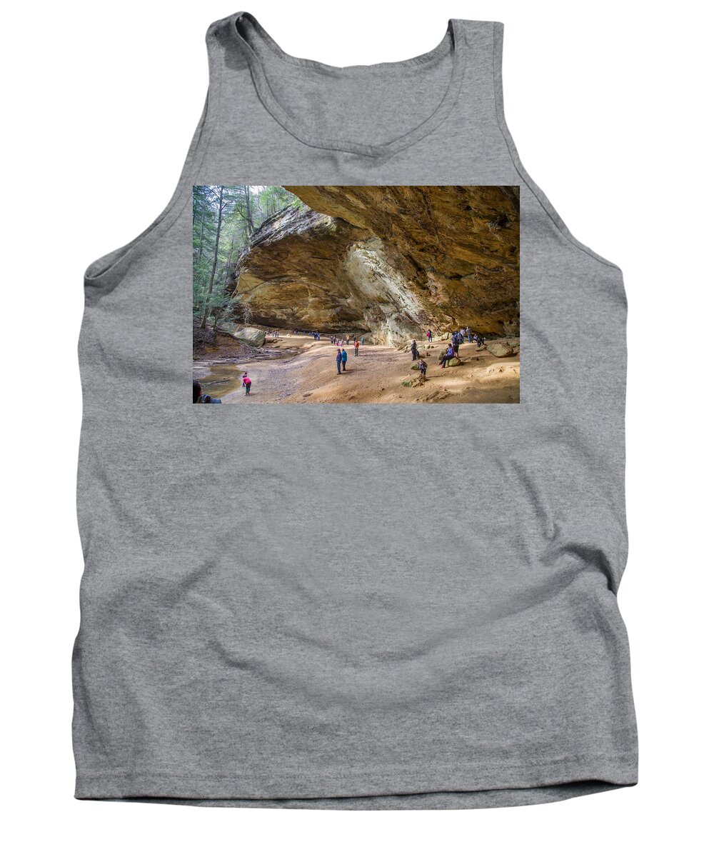 Hocking Hills State Park Tank Top featuring the photograph Ash Cave by Kevin Craft