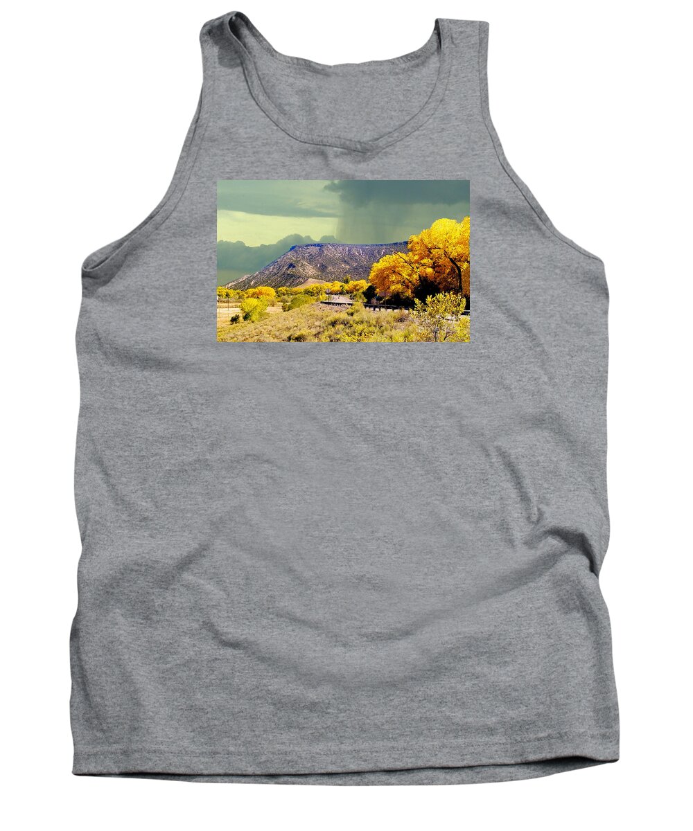 Aspens Tank Top featuring the photograph Aspens near Durango Colorado in October by Janette Boyd
