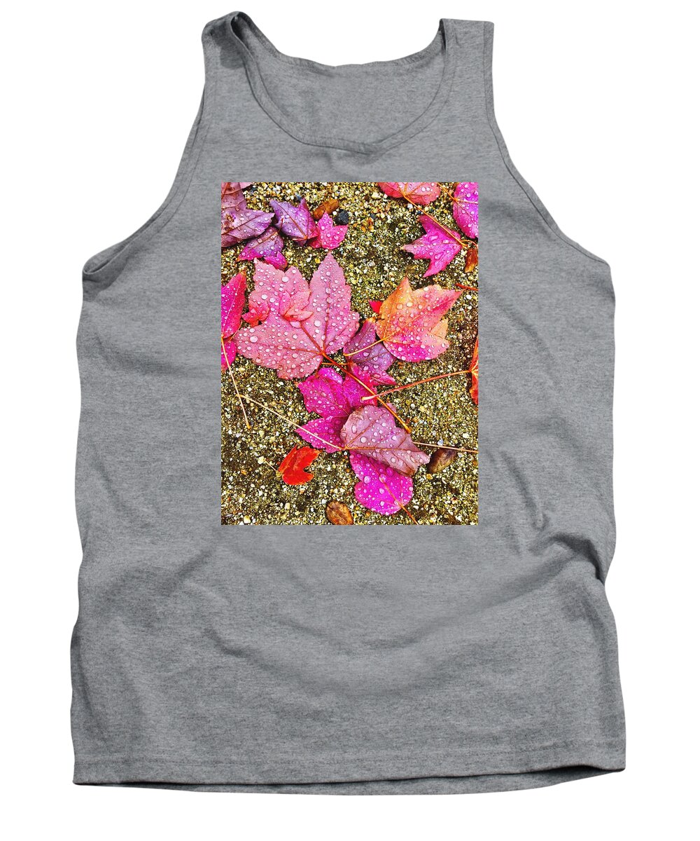 Dew Tank Top featuring the photograph Autumn Dew by Brad Hodges