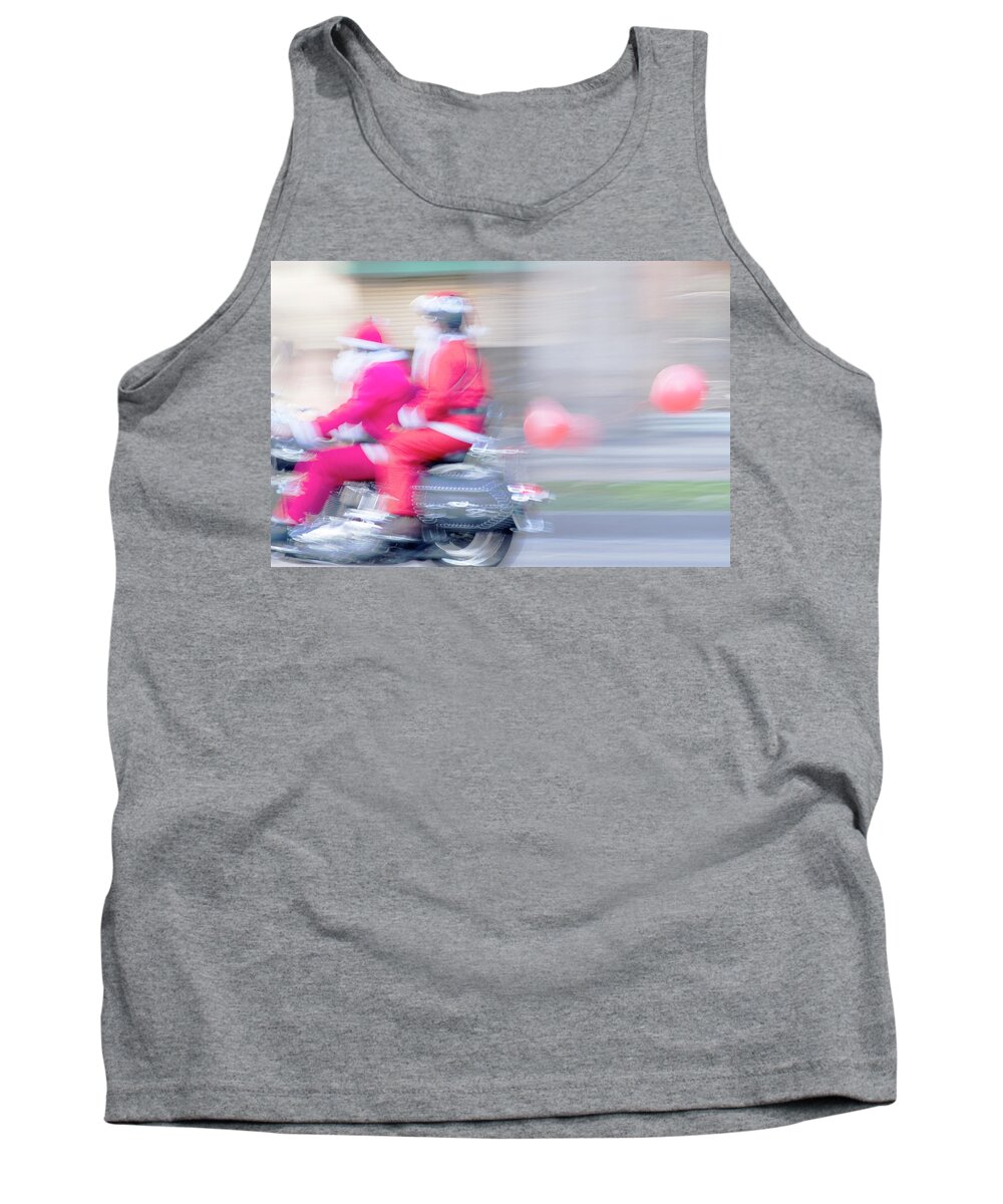 Christmas Tank Top featuring the photograph Barcelona Christmas by David Chasey