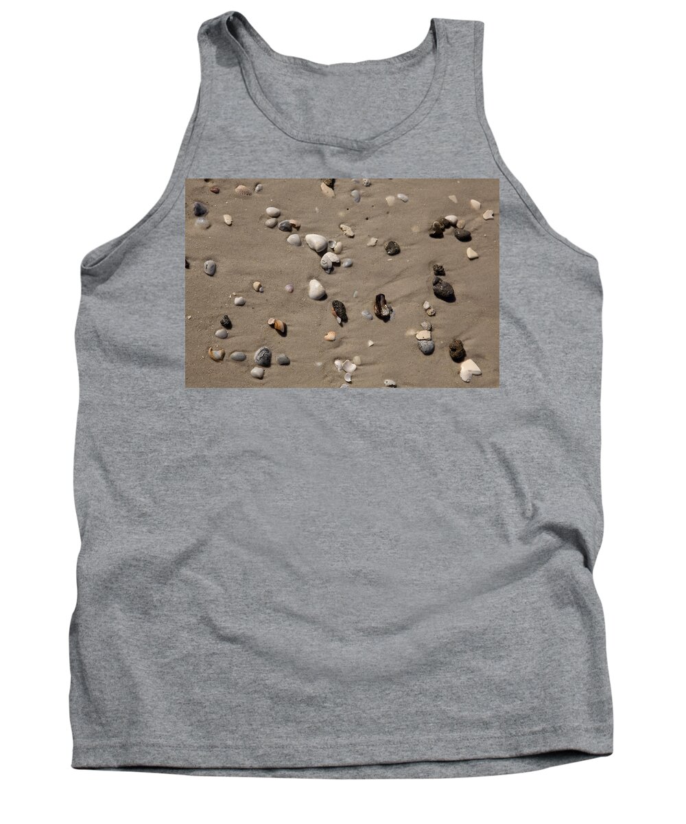 Texture Tank Top featuring the photograph Beach 1121 by Michael Fryd