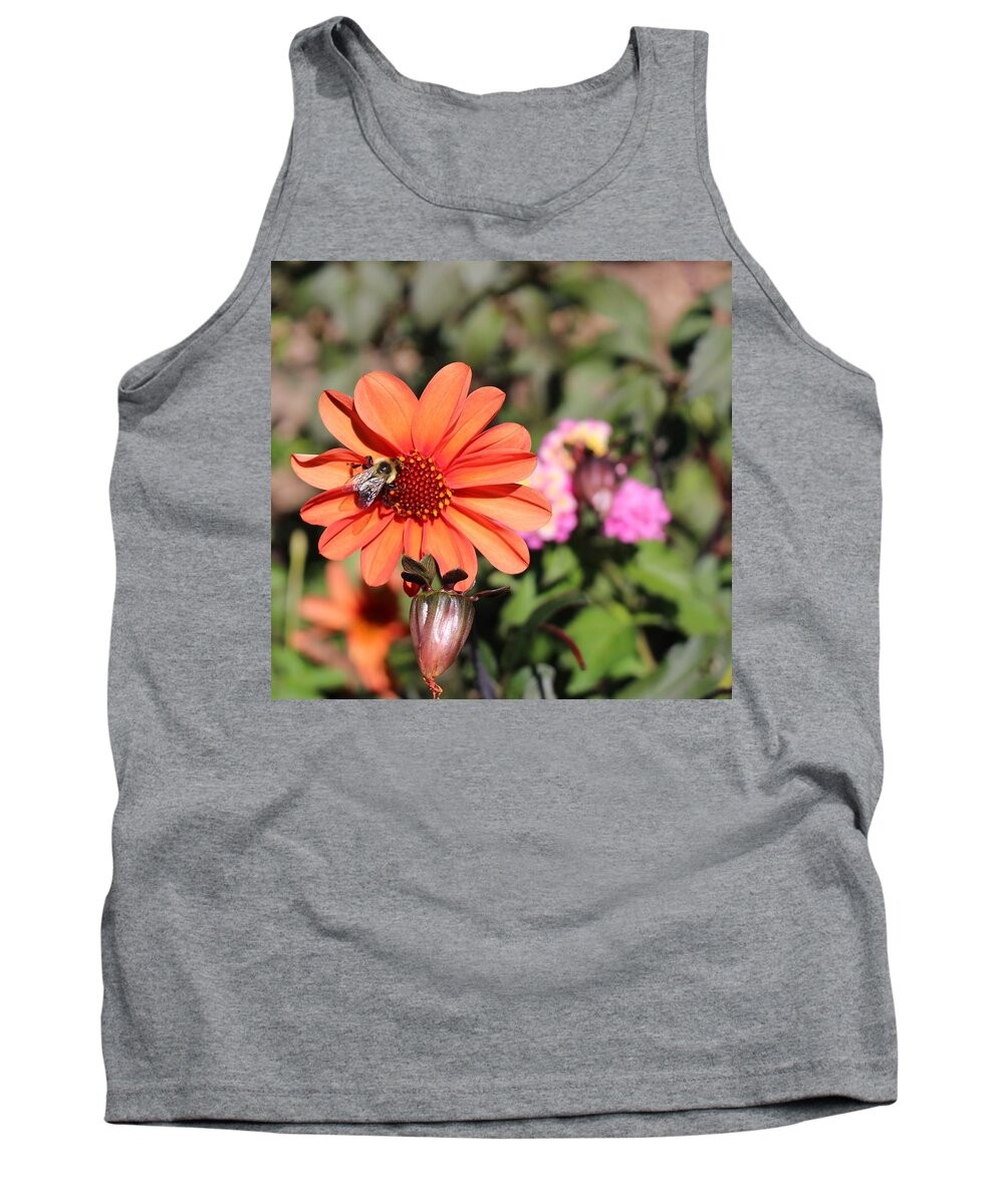 Bee Tank Top featuring the photograph Bees-y Day by Jason Nicholas